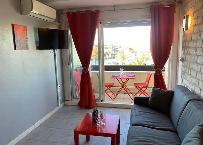 560 2 Pers- Port Nature 8 Vue Port * Agde